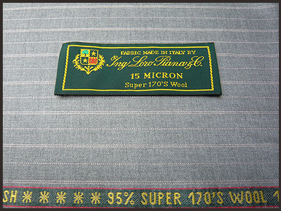 ロロピアーナ super 170's Wool